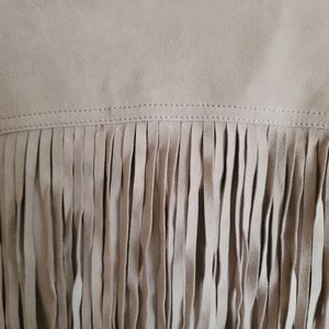 SUEDE FRINGE JACKET